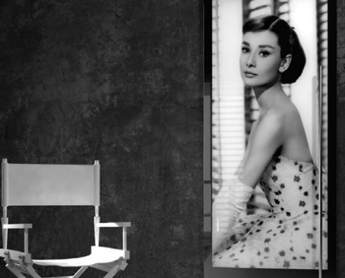 Orvi: le scorrevoli su mantovana dal design glamour con Audrey Hepburn