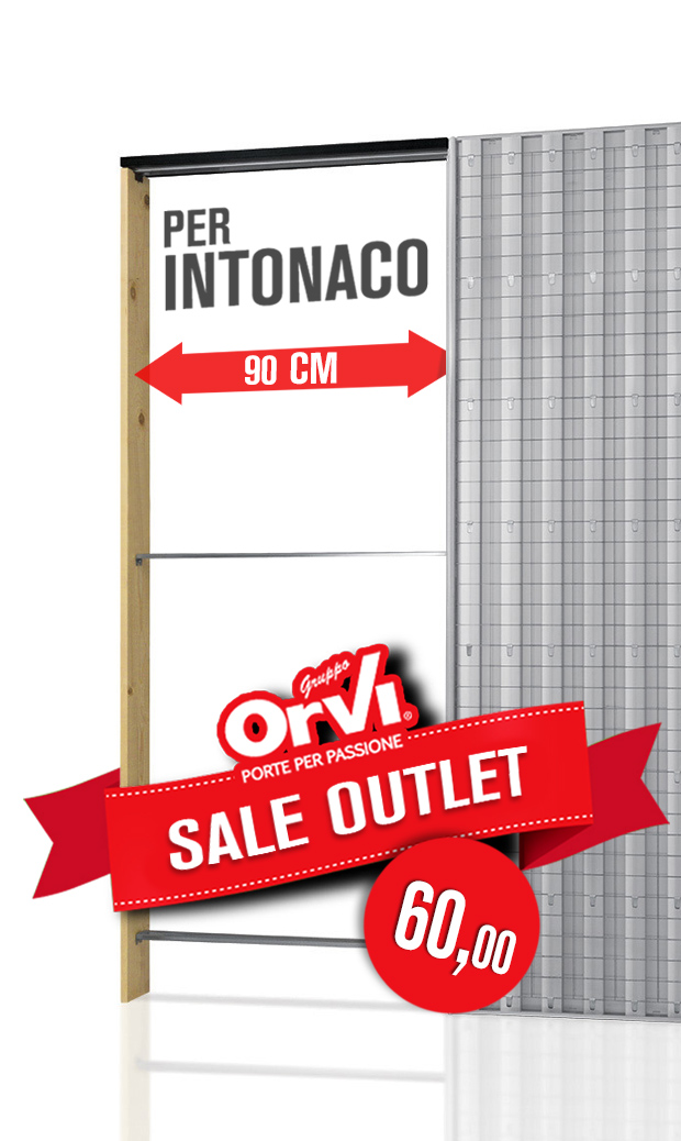 Cassonetto per intonaco anta singola