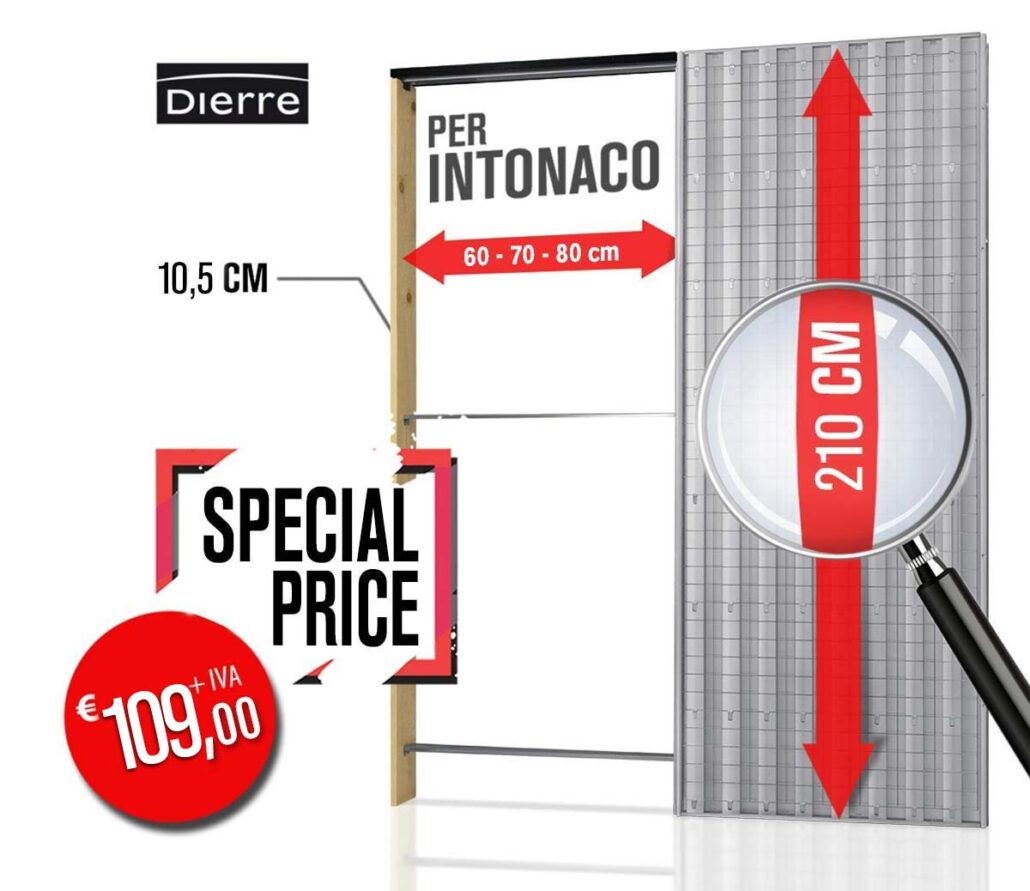 Cassonetto Space da intonaco