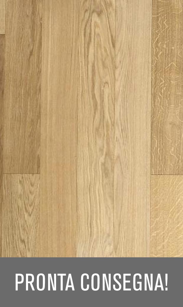 Parquet rovere naturale prefinito